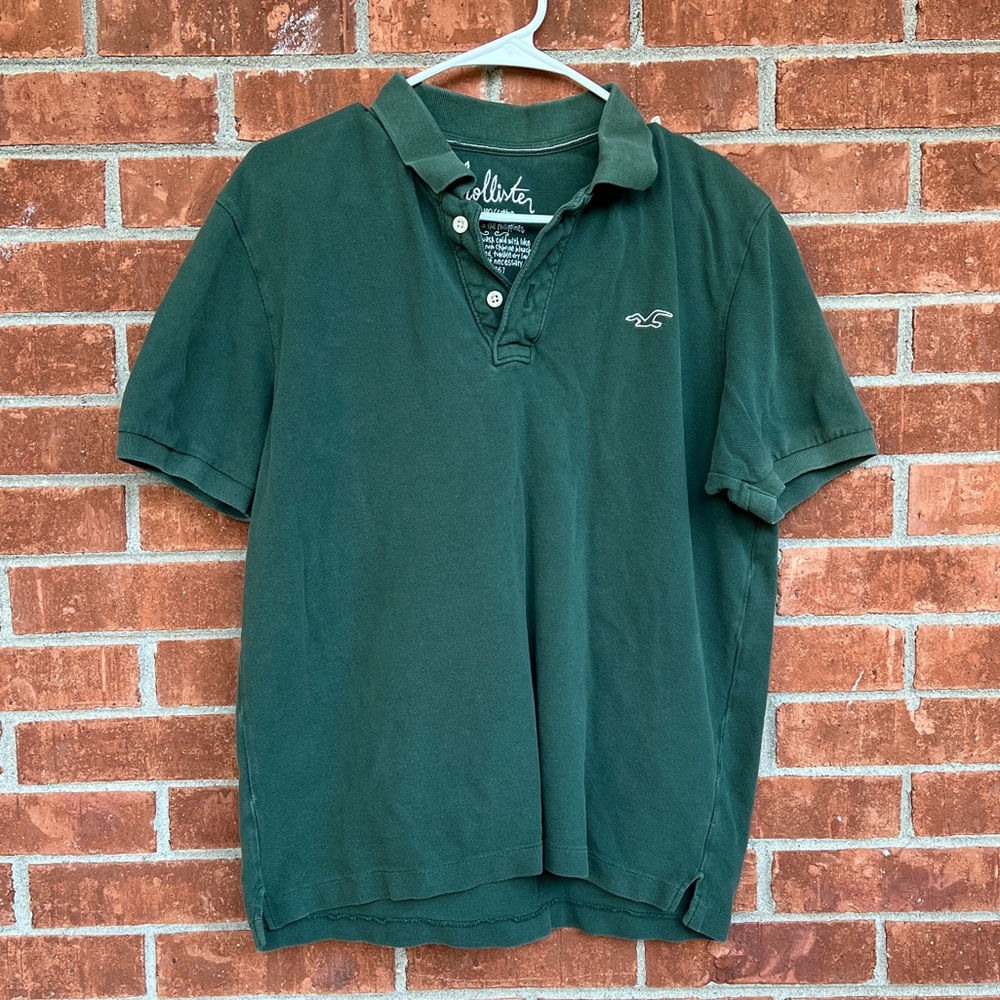 3/$12 Green Hollister Polo - Picture 1 of 3